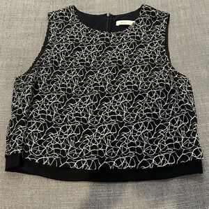 ALC Devoe Silk Crop Top